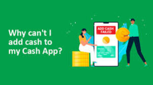 can't add cash to Cash app