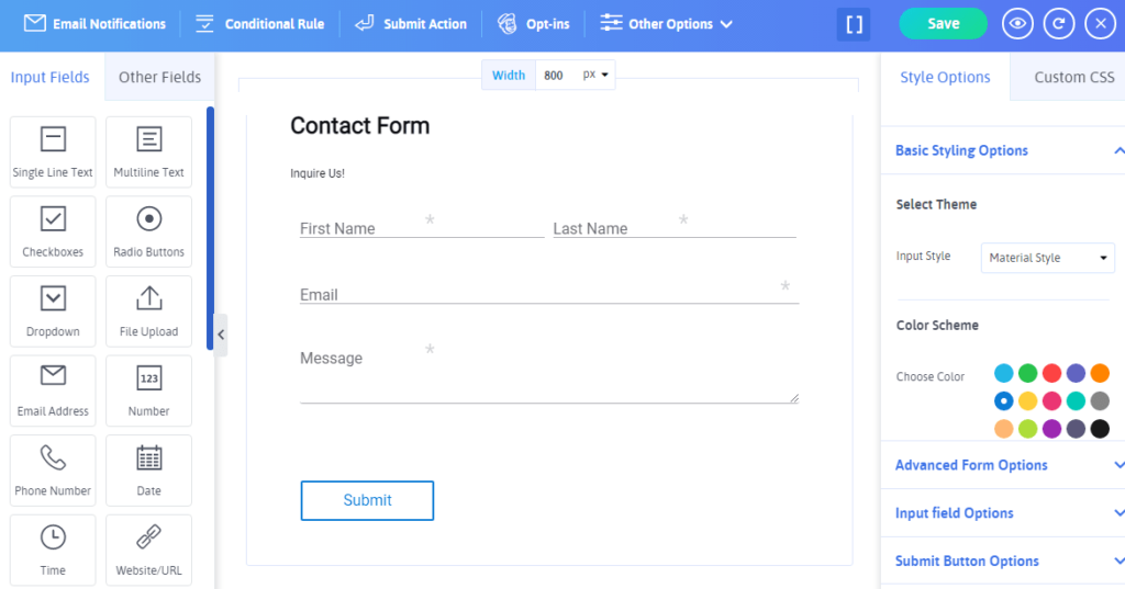 ARForms-contact-form-design