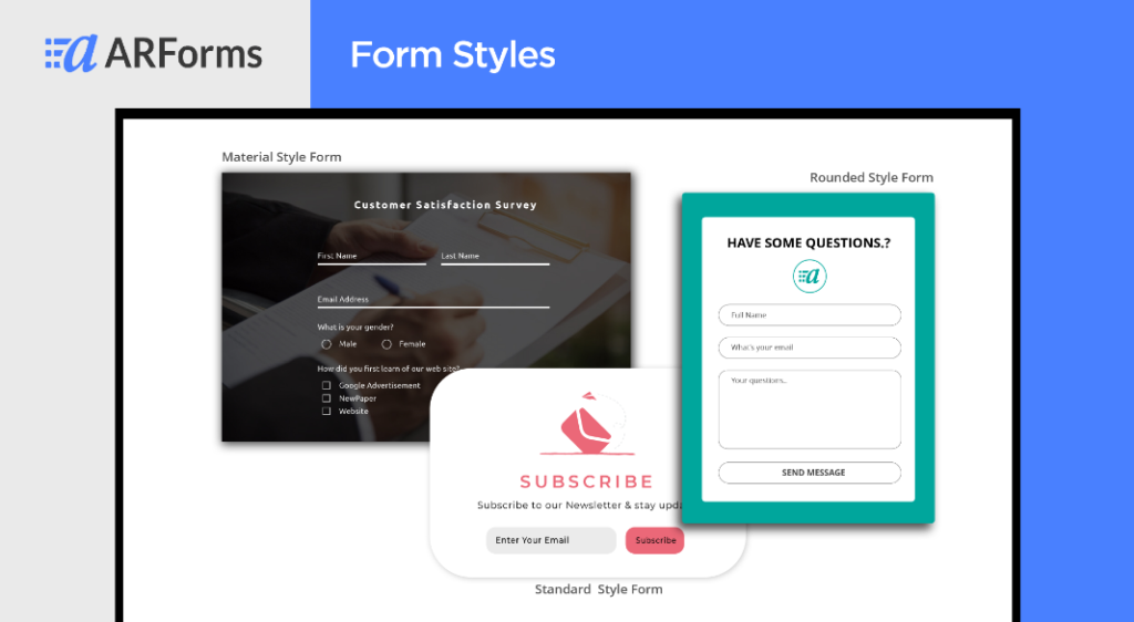 ARForms-different-form-styles