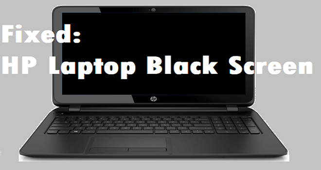 HP Laptop Black Screen