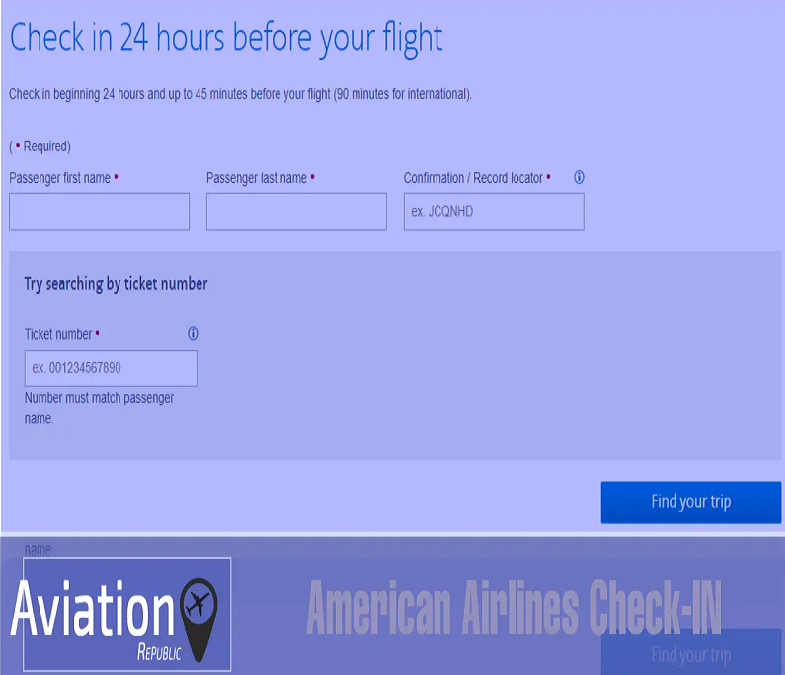 How can I checkin for my American Airlines flight? AtoAllinks