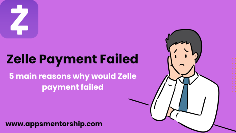 zelle unable to deposit payment