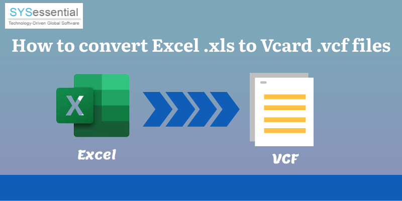 How To Convert Excel Xls File To Vcard Vcf Files Atoallinks 0838