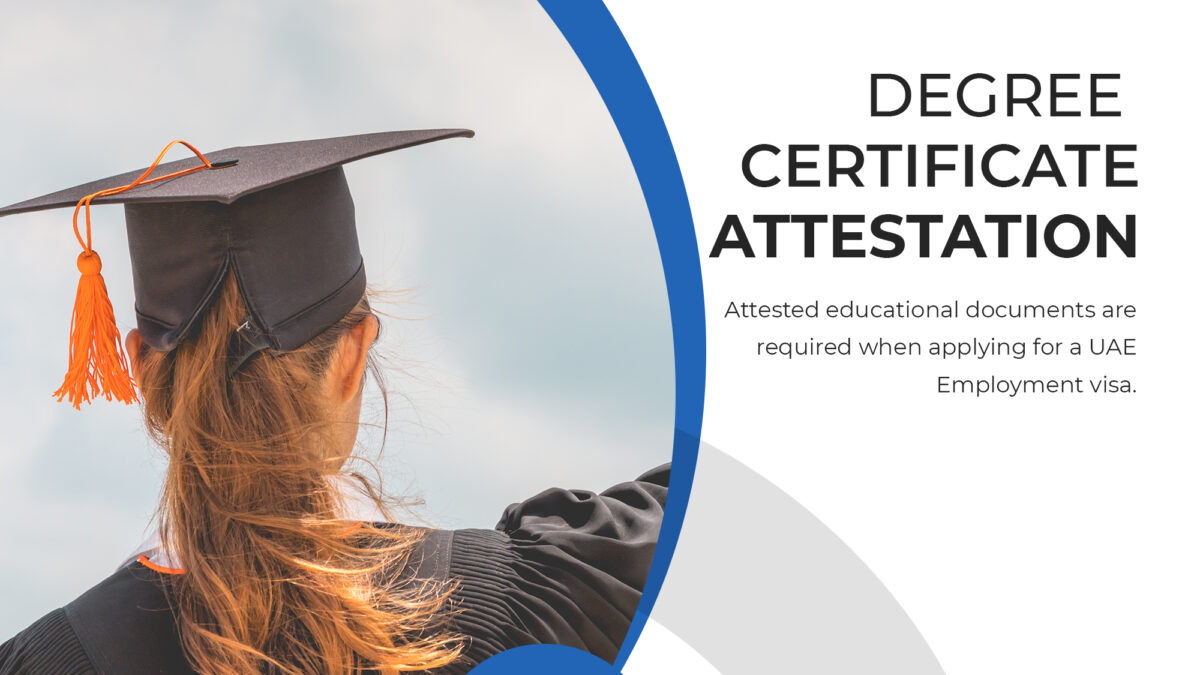 “CERTIFICATE OF ATTESTATION ” GET YOUR DOCUMENTS VERIFIED IN A FEW STEPS