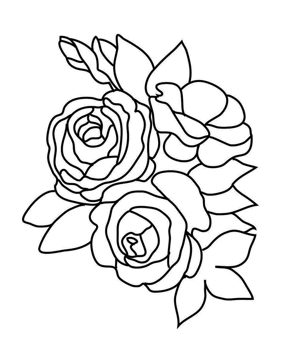 Flower Coloring Pages