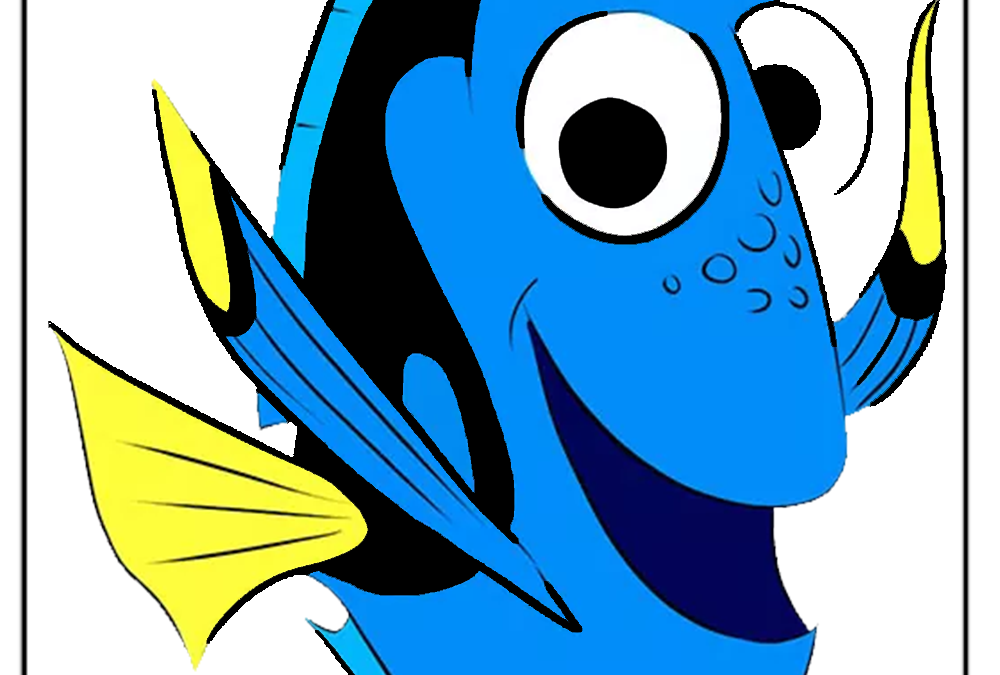 How to Draw Child Dory from Finding Dory Drawing - AtoAllinks