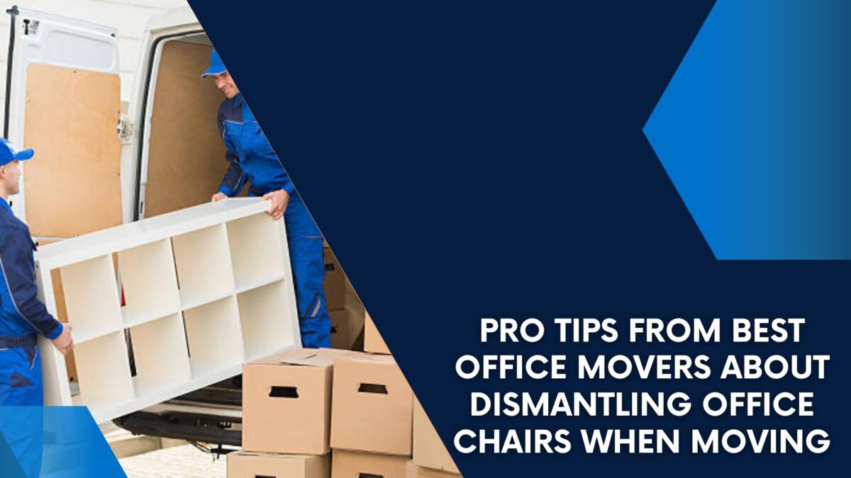 Pro Tips from Best Office Movers About Dismantling Office Chairs When Moving