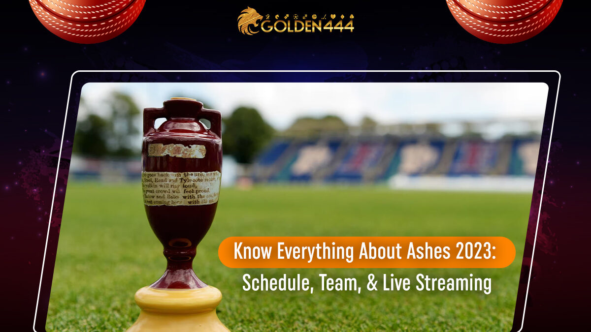 Know Everything About Ashes 2023: Schedule, Team, and Live Streaming