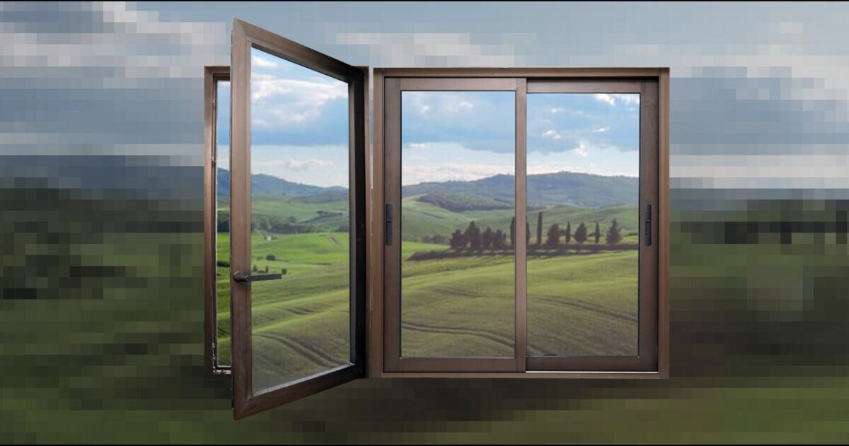 Aluminium sliding windows vs Aluminium casement windows