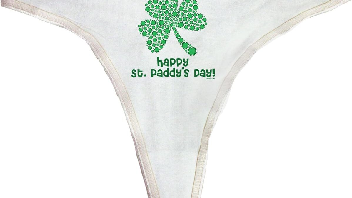 Celebrate St. Patrick’s Day in Style with Shamrock Panties