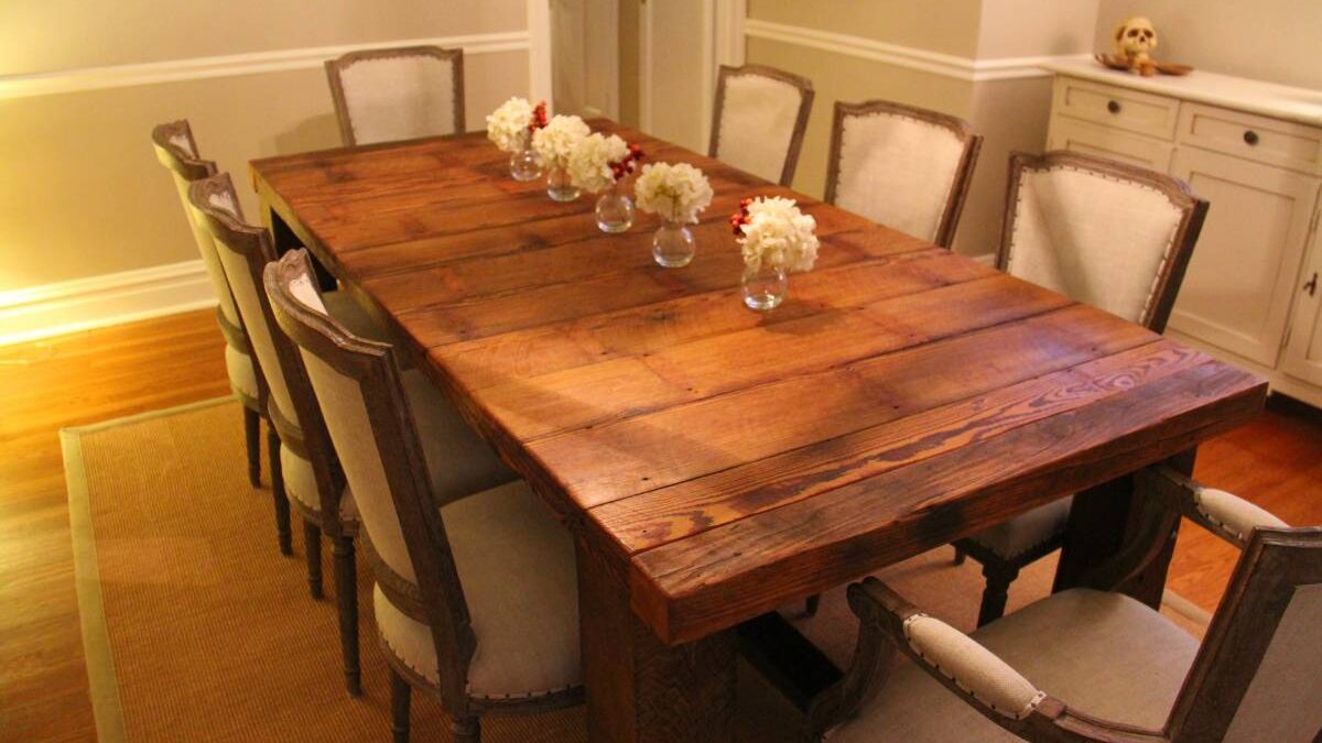 Custom Creations: Designing Your Dream Hardwood Dining Table