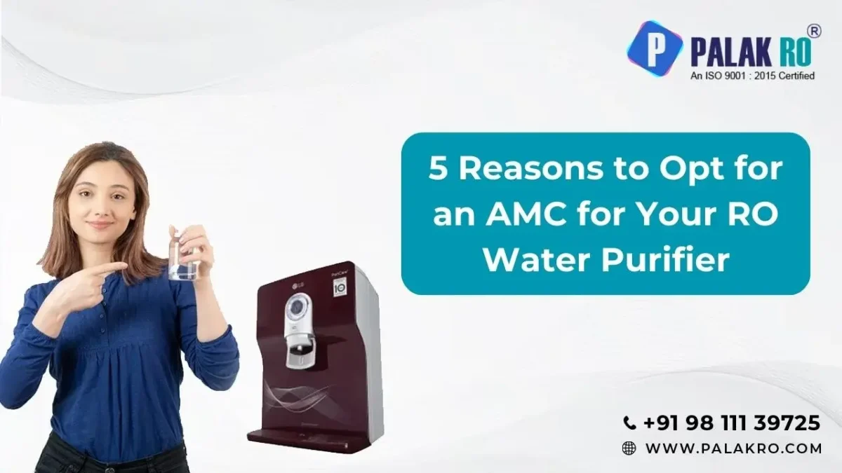 5 Reasons to Opt for an AMC for Your RO Water Purifier