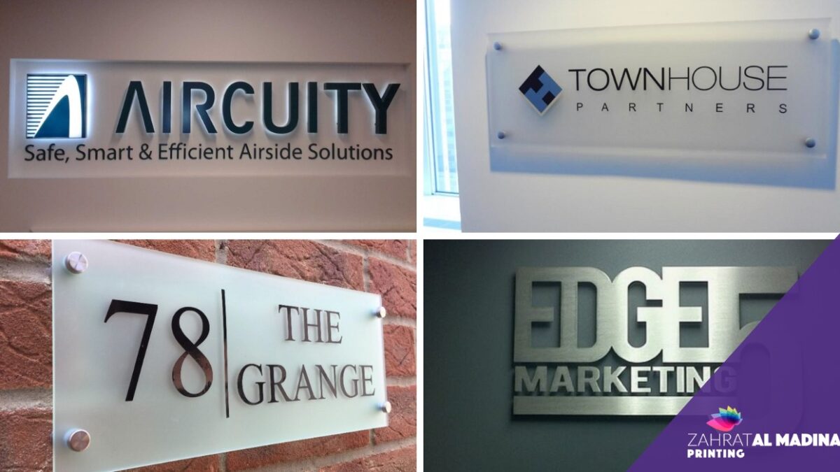 Elevating Office Aesthetics: Innovative Name Board Design Ideas for Modern Workspaces