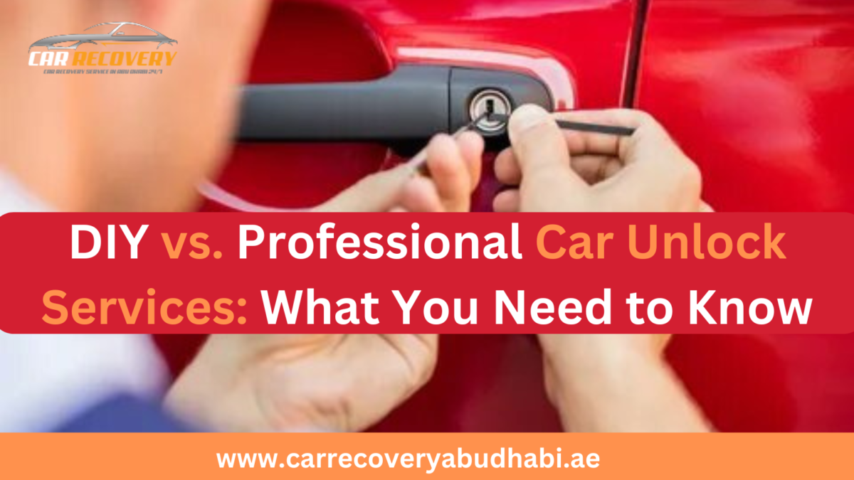 DIY vs. Professional Car Unlock Services: What You Need to Know