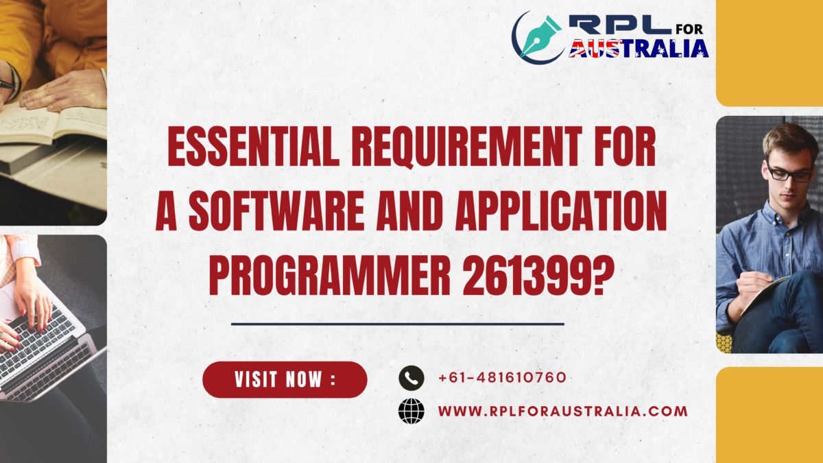 Essential Requirement For a Software and Application Programmer 261399?