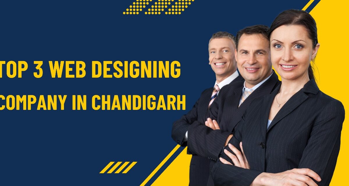 Top 3 Web Designing Companies in Chandigarh