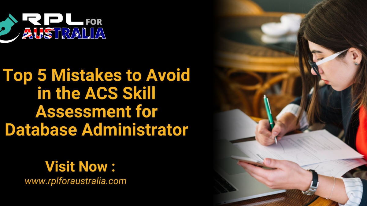 Top 5 Mistakes to Avoid in the ACS Skill Assessment for Database Administrator