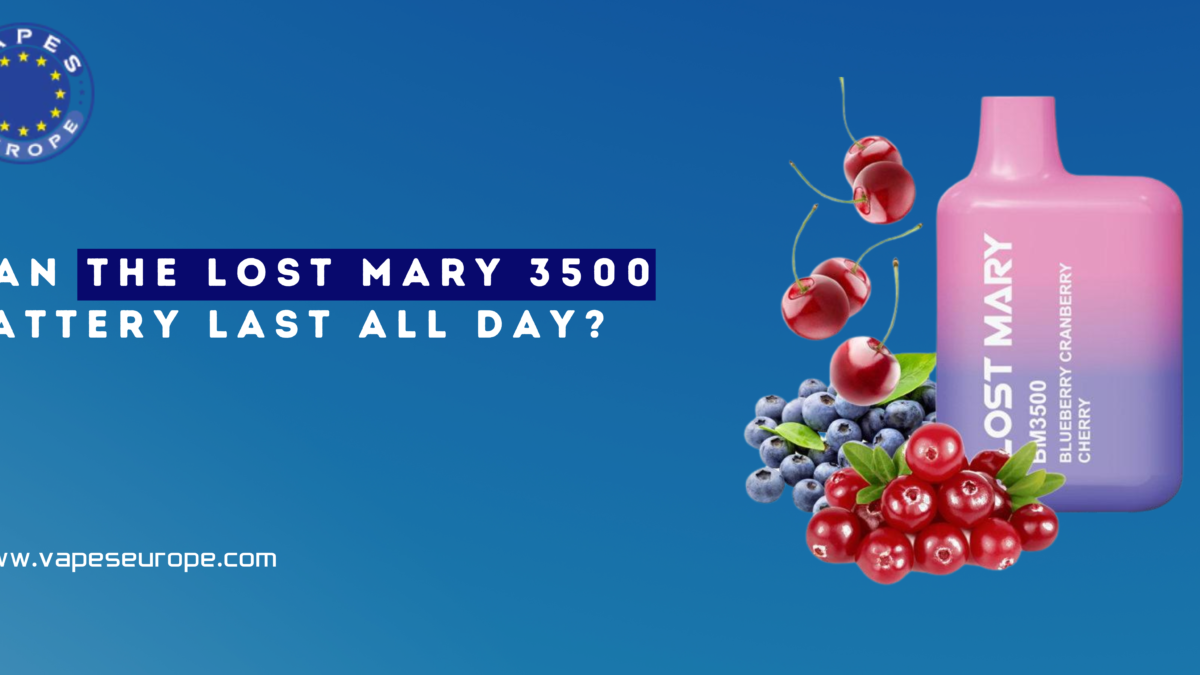 Can The Lost Mary 3500 Battery Last All Day?