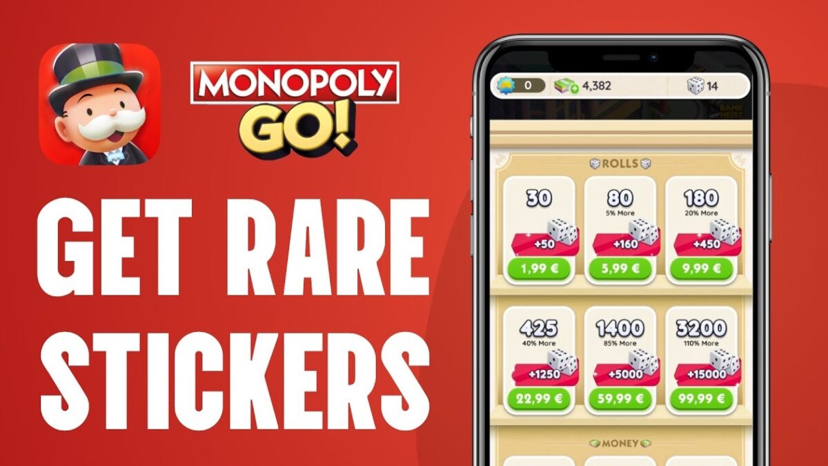 How To Get The Rare Monopoly Go Stickers