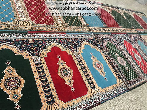 رنگ فرش مسجد