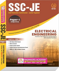 SSC JE Electrical solved papers Books