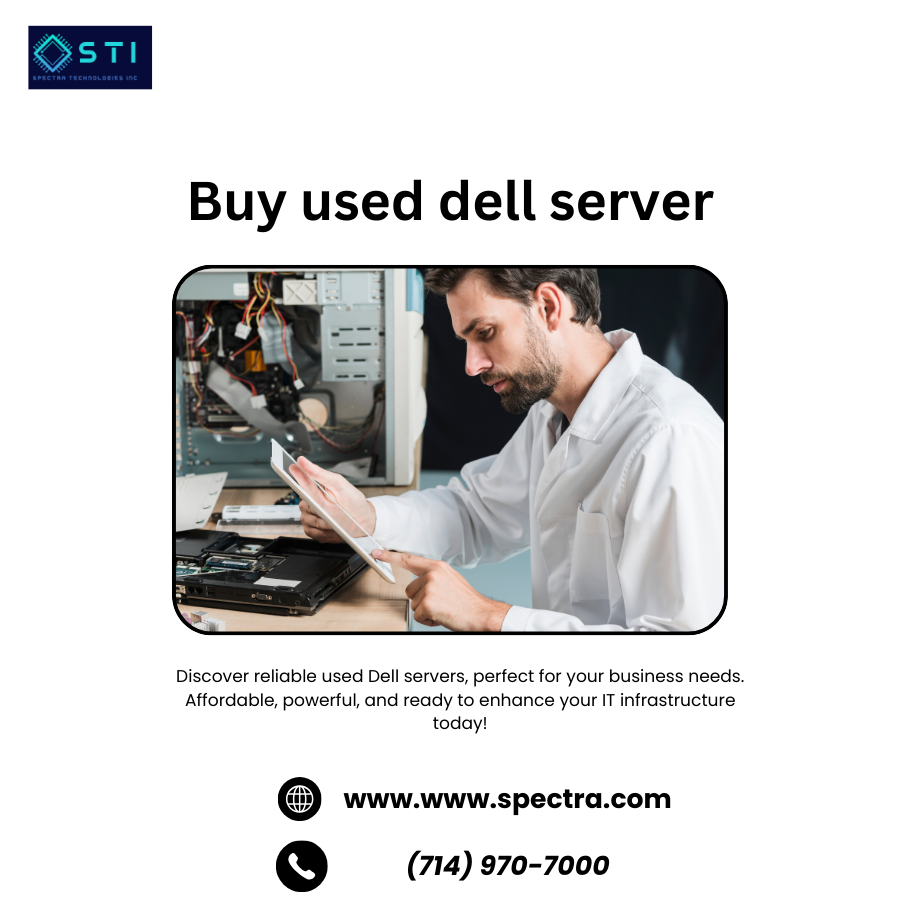 Buy used dell server