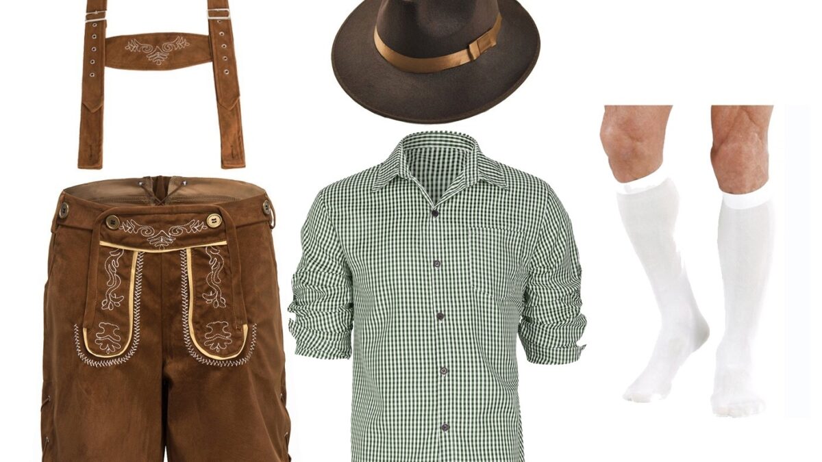 Oktoberfest Outfits For Men – The Lederhosen Along With Boot, Hat & Accessories!