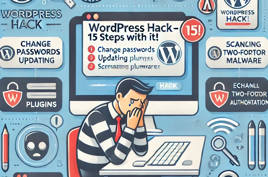 WordPress Hack – 15 Steps to Deal with it!