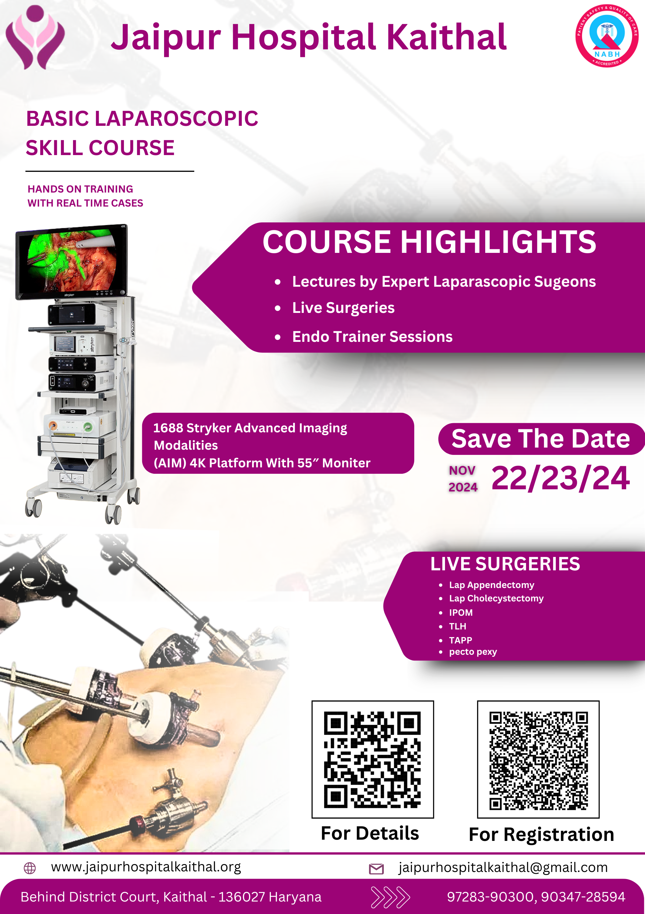 Hands on Laparoscopic Training