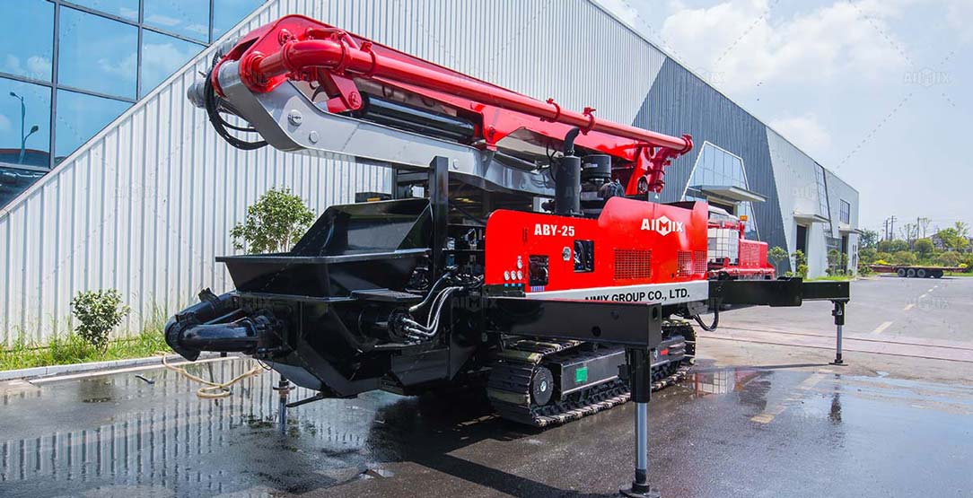 boom concrete pump machine for sale in AIMIX