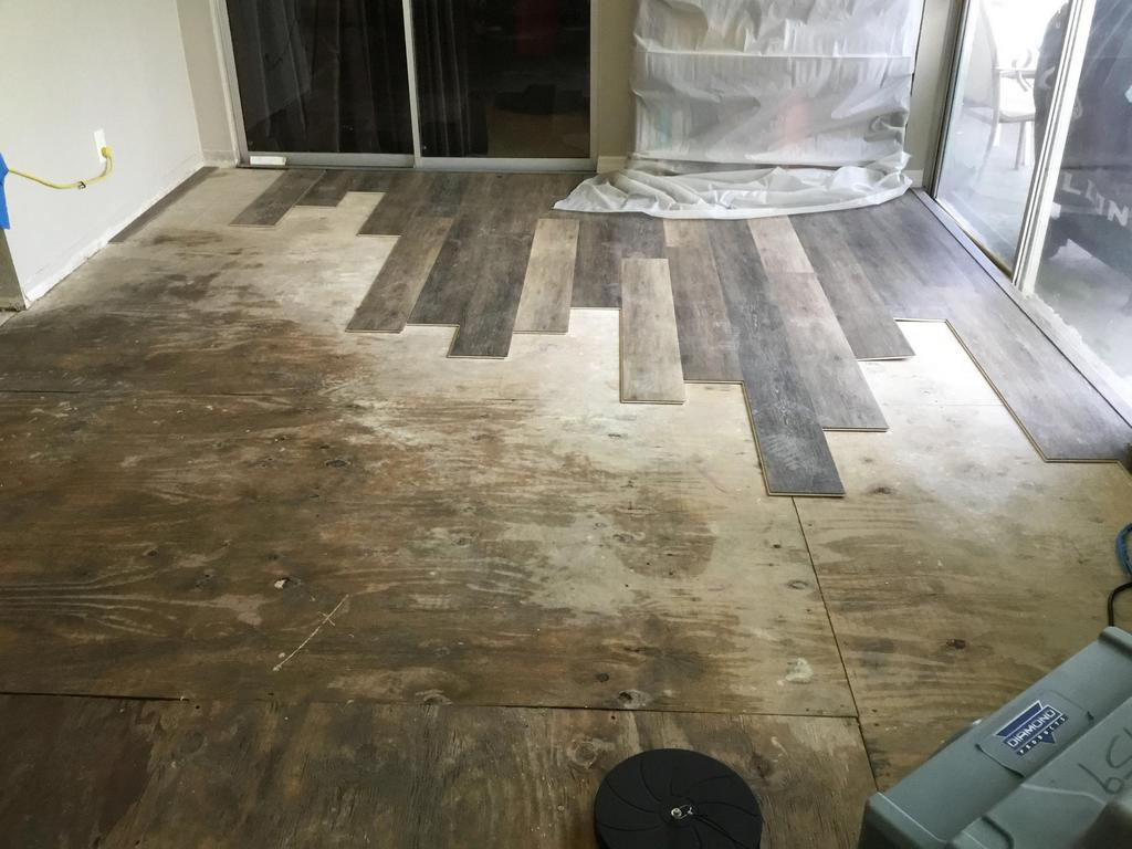 New flooring