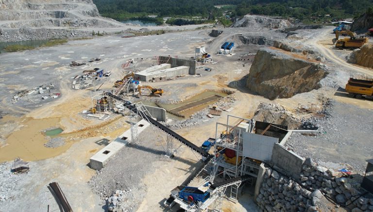 stone crushing plant