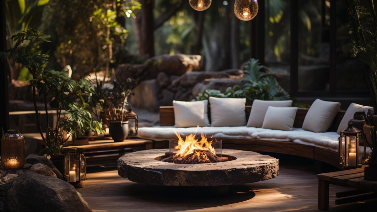 The Perfect Blend of Style and Warmth: Round Fire Pit Tables