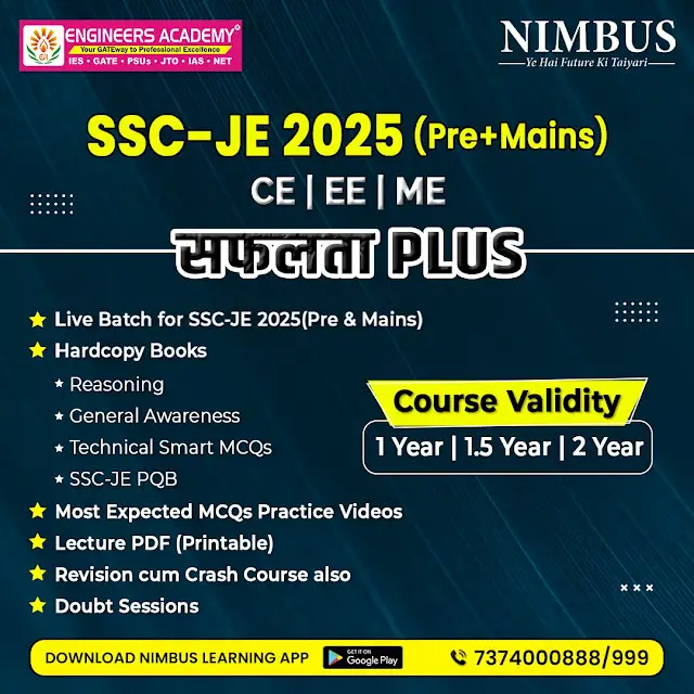 SSC JE 2025