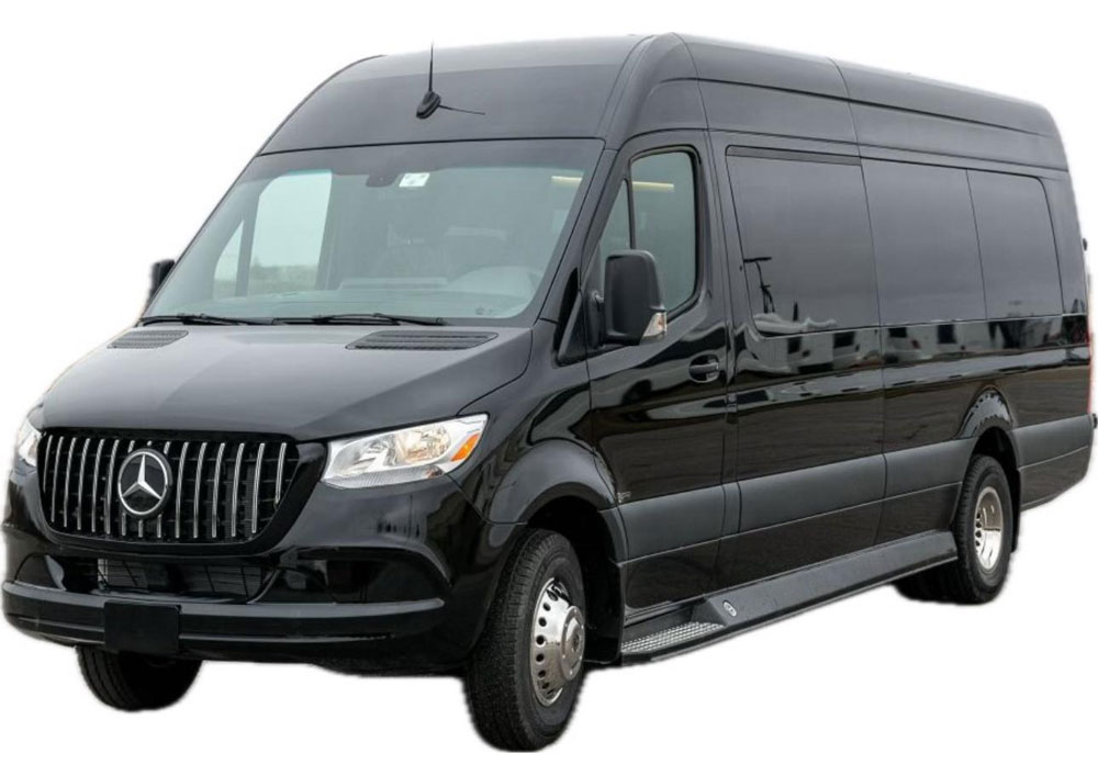 Mercedes Benz Sprinter Limo for a wedding party